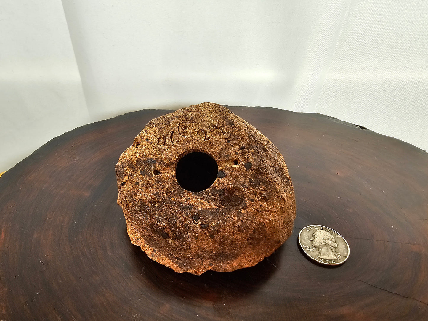 Unglazed Sandy Crescent #1