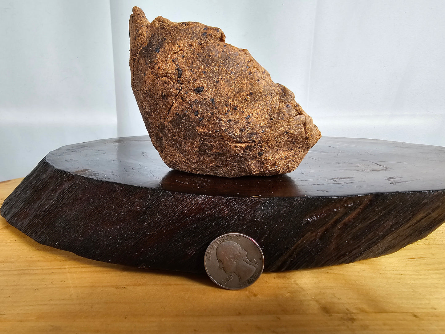 Unglazed Sandy Crescent #1