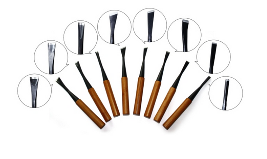 Ryuga 8-Piece Carving Set
