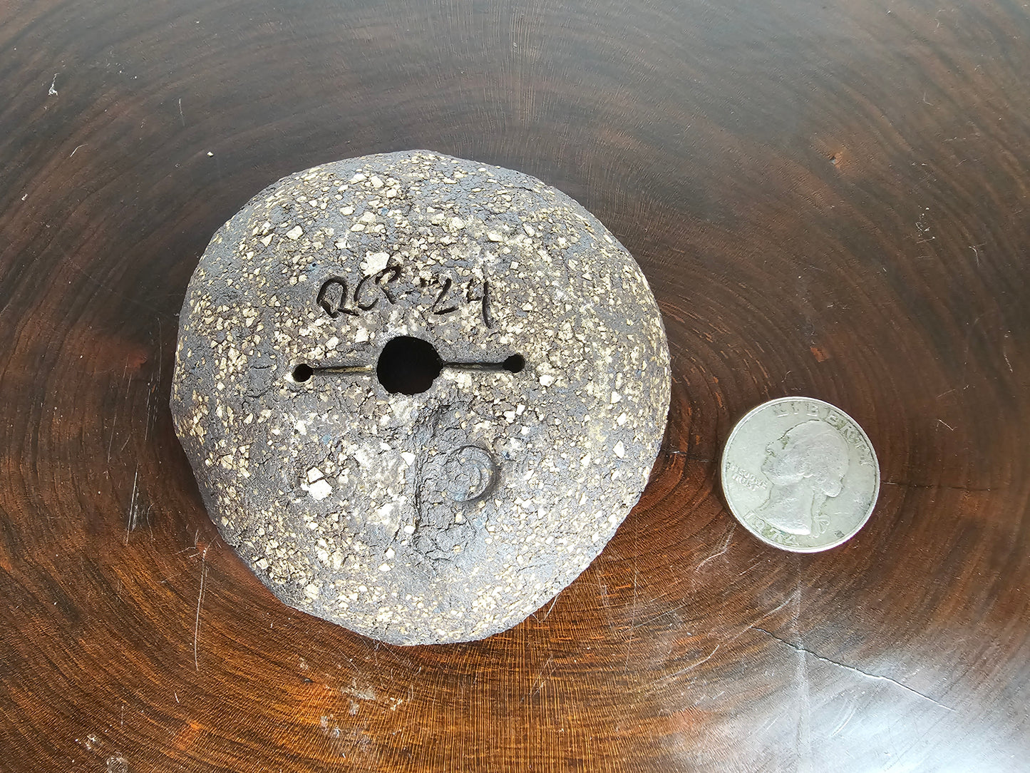 Primitive Speckled Round #1